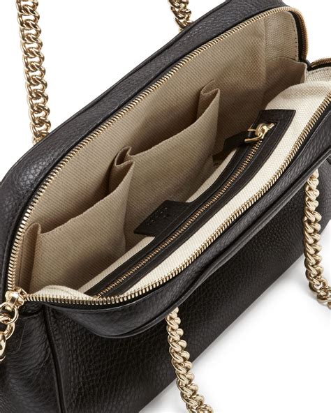 gucci soho double chain|Gucci soho shoulder bag large.